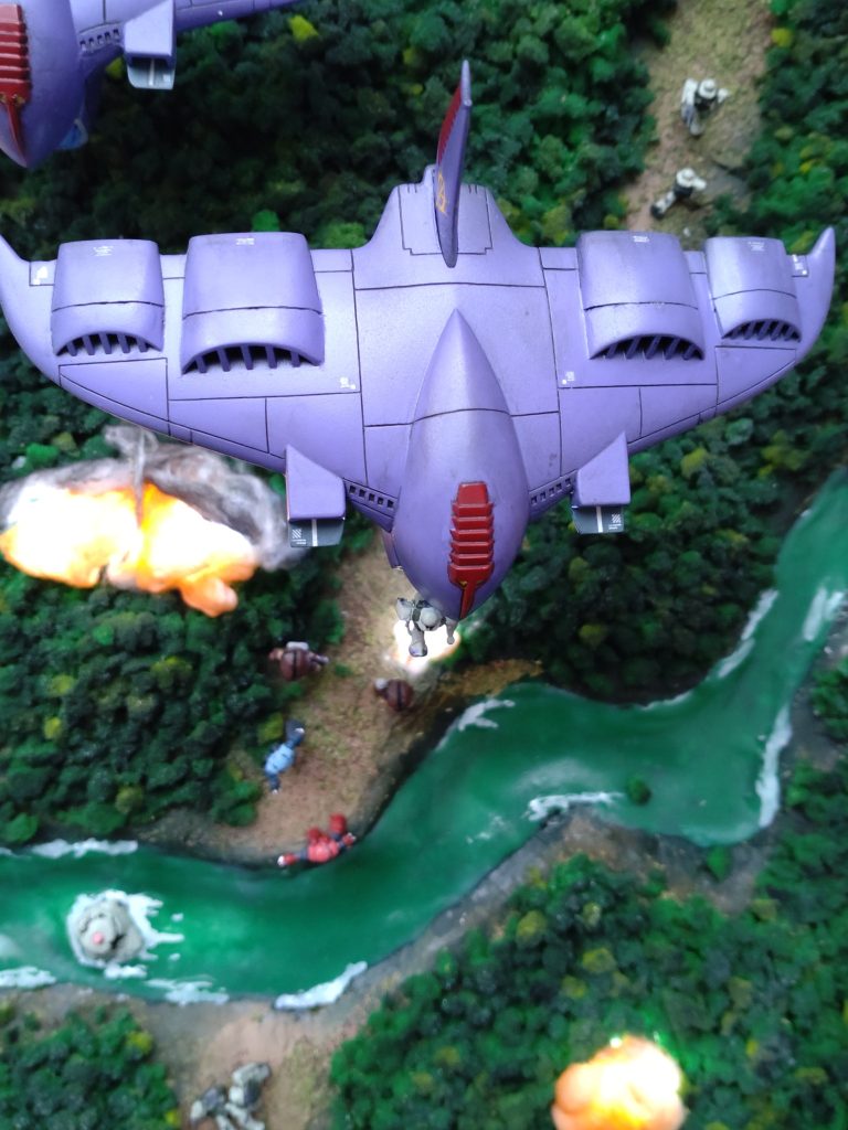 旧キット ガウ攻撃空母2機–5枚目/制作者:む〜たん