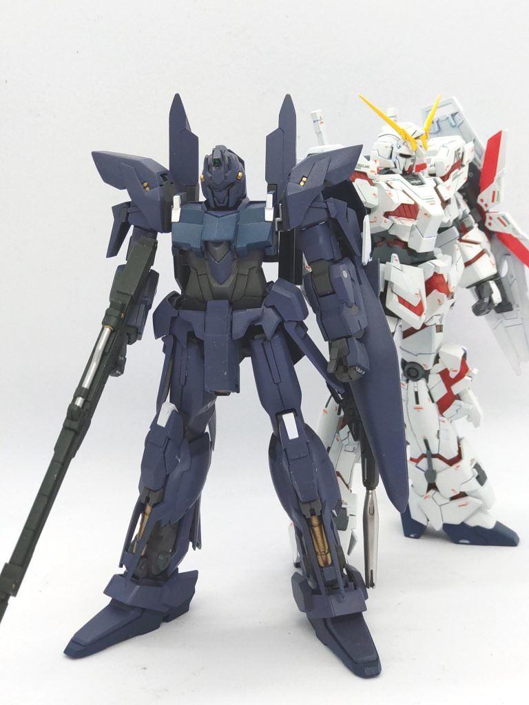 せっかくの機会なので、デストロイモードのユニコーンガンダムもゲスト出演させてもらいましたw