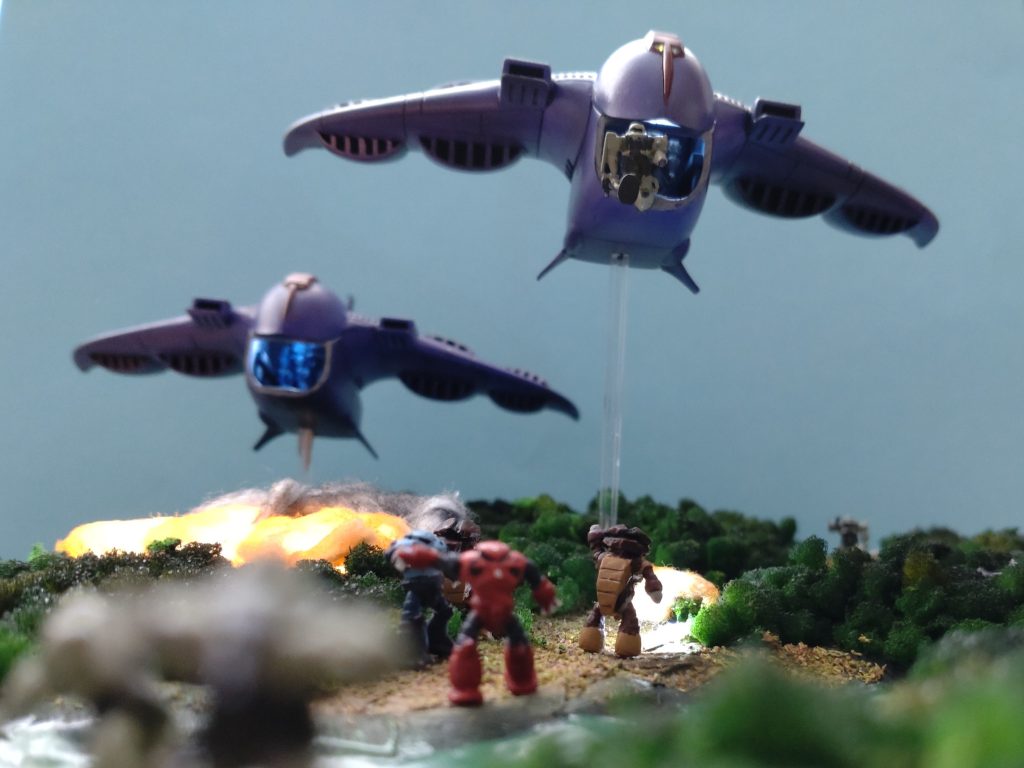 旧キット ガウ攻撃空母2機–4枚目/制作者:む〜たん