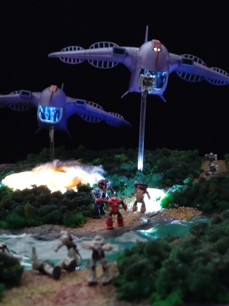 旧キット ガウ攻撃空母2機–8枚目/制作者:む〜たん