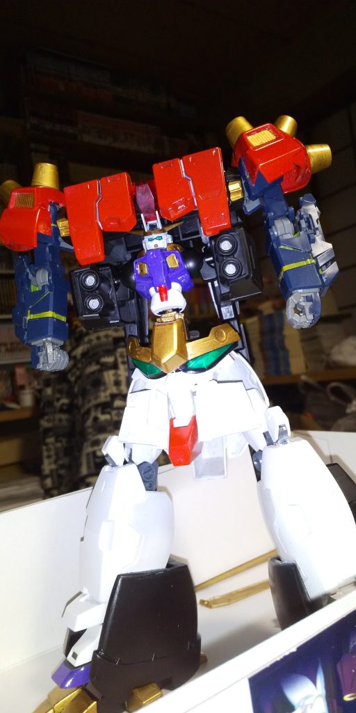 塗装後、仮組してみました。