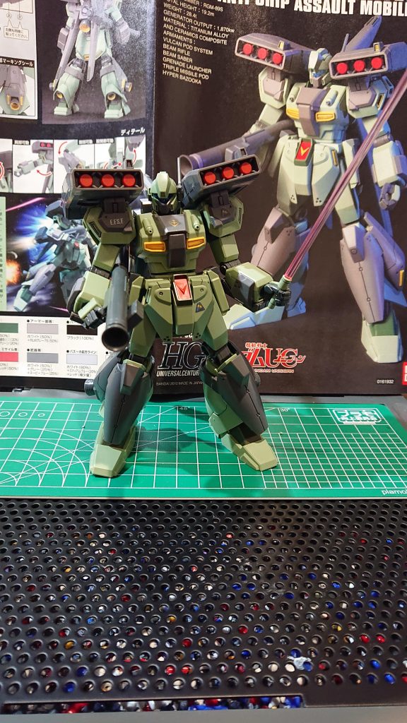 このポージングは結構お気に入りです。