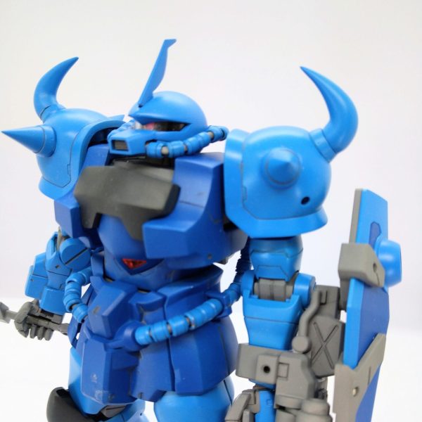 燃える男の青いモビルスーツその3　グフカスタム