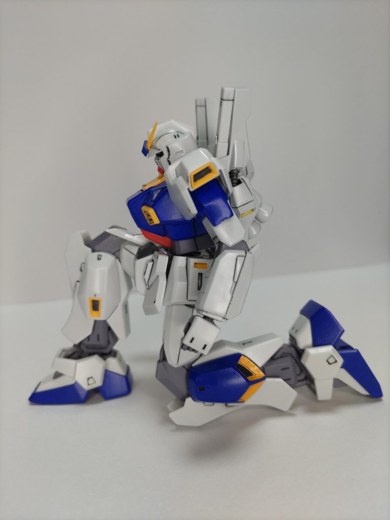 水性ホビーカラーを使用していましたが、マジックリンでキレイに落とせました。(写真撮っておけば良かった…)今回は、昔からMk-Ⅱに対して思っていたことを妄想設定にしました。