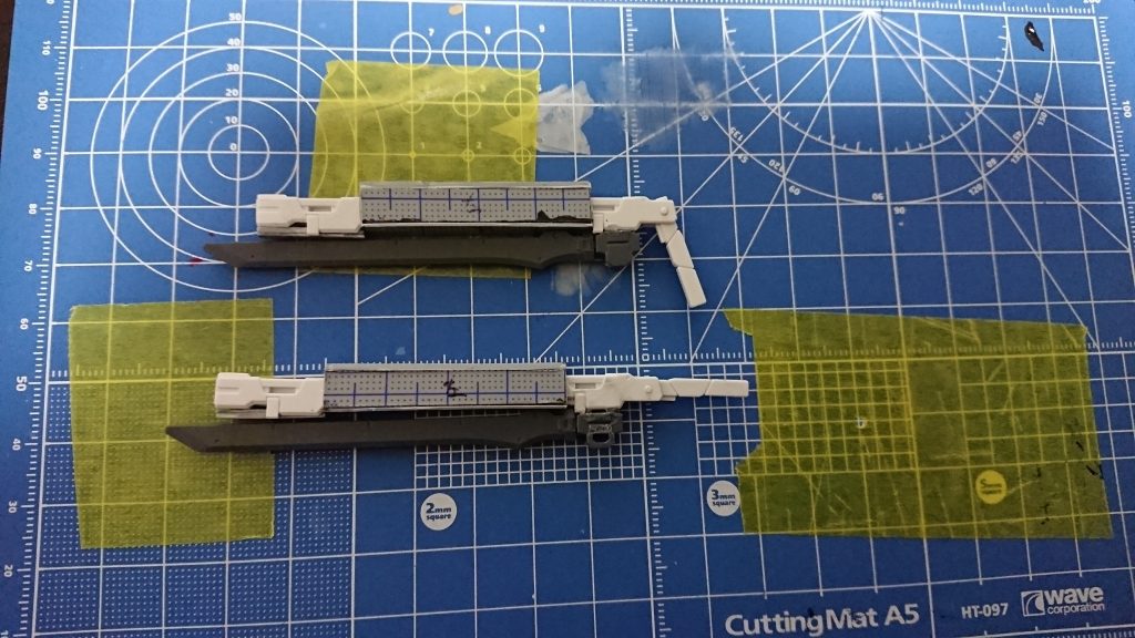 GNガンブレードも前から案はあったのですが(2年前)これだという機体が出なかったのと強度方面(ブレード部の固定)が解決しなかったのを今回解決させて採用させました