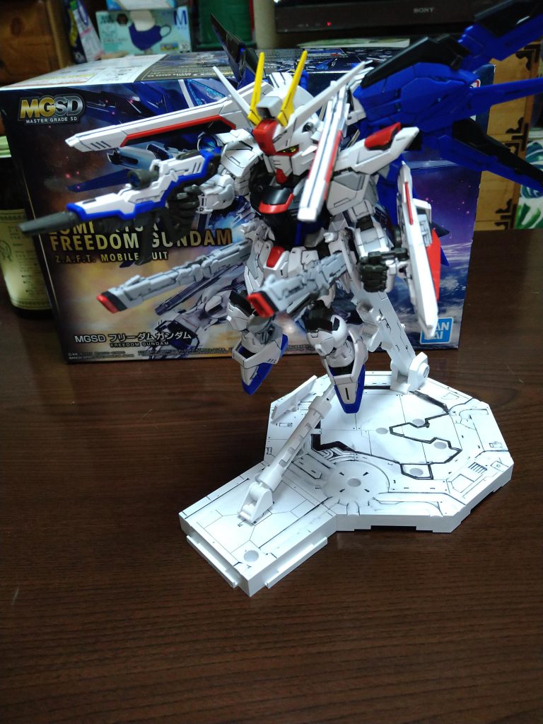 最後はフルバーストモードで。