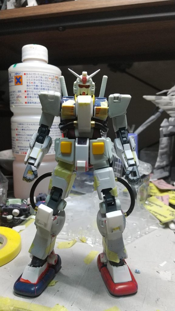 サフをかける前の画像です。