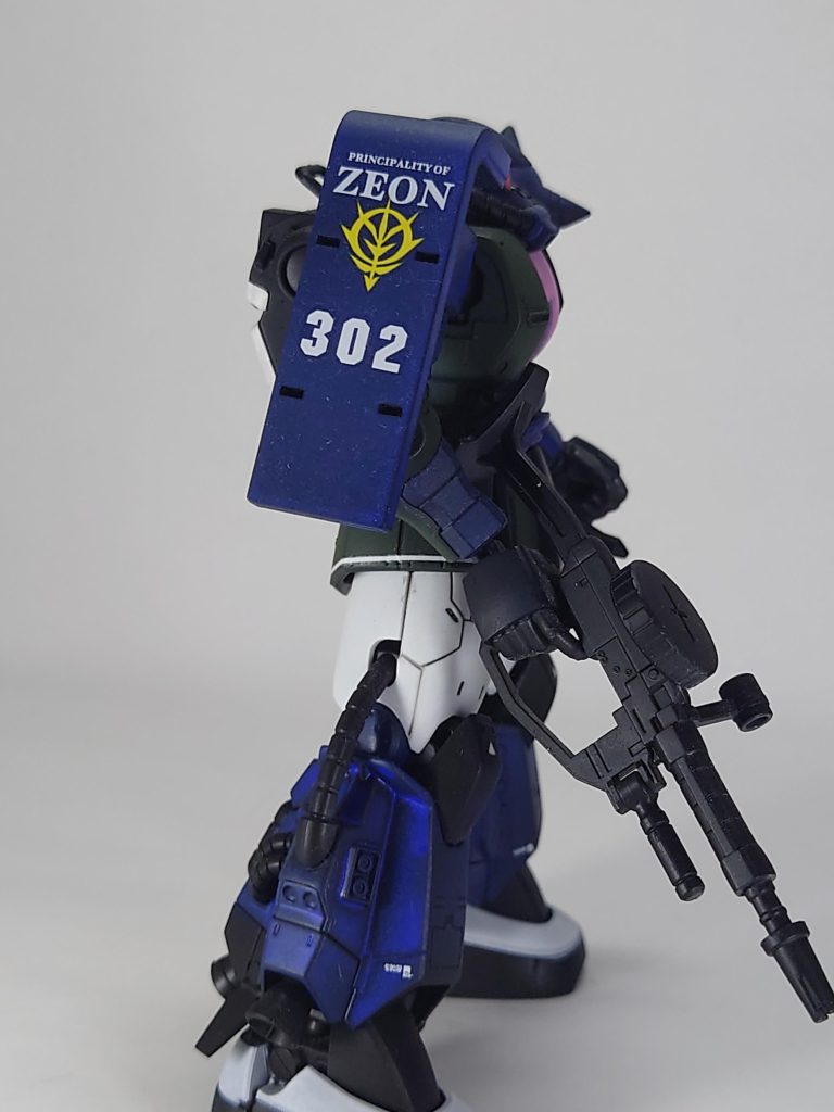 当時は、まだ水転写デカールに手を出し始めたばかりなので結構控えめです。