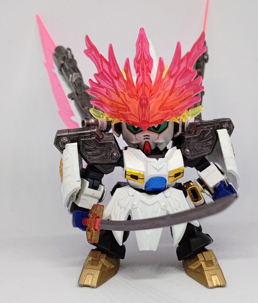 飛駆鳥大将軍配下の将頑駄無という事で、将軍の鎧を一部流用してます。