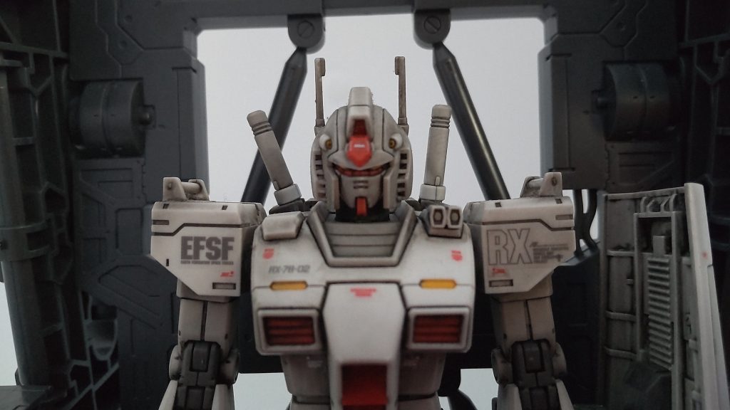 HG RX-78-02 ガンダム　ロールアウトカラー(GUNDAM THE ORIGIN版)–2枚目/制作者：otohiko0201