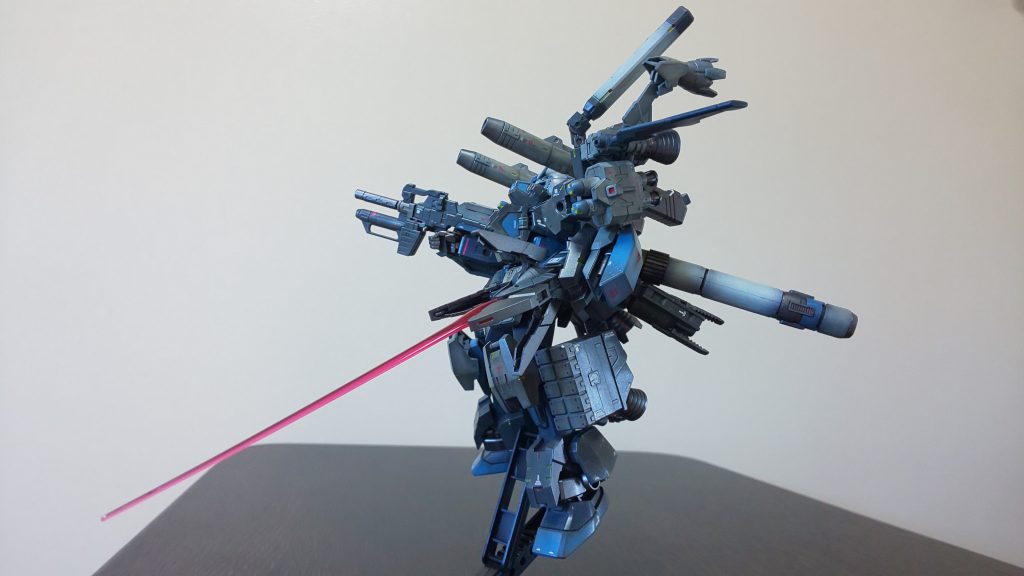 機体色は空自カラーを使用してます。F-2っぽくしたかったんですが、武装盛りすぎて、本体色生えなくなりました。