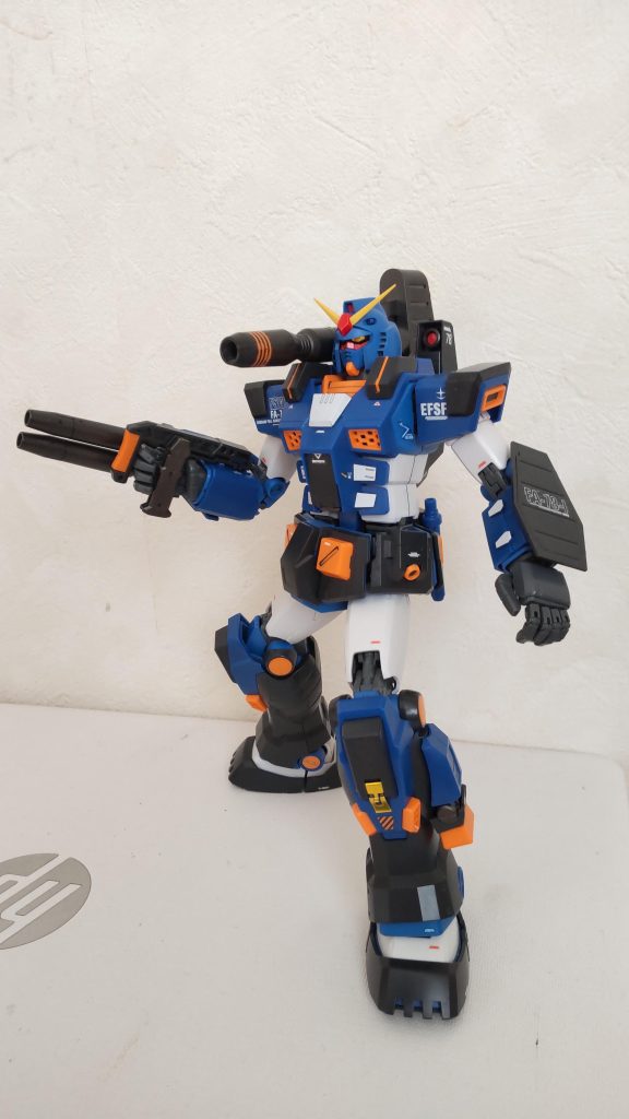 ＭＧ フルアーマーガンダム（ブルーカラーＶｅｒ．）–2枚目/制作者：otohiko0201