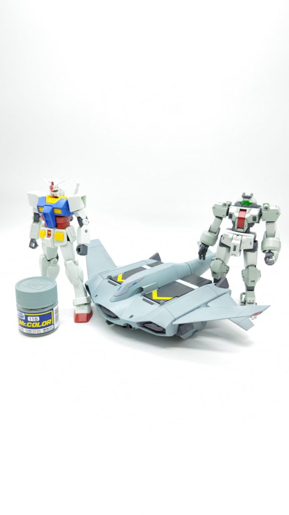 サイズ比較。これでもまあまあデカい。ケッサリア、ギャルセゾンのガンプラ化を期待してるが、とんでもない大きさになりそうです。