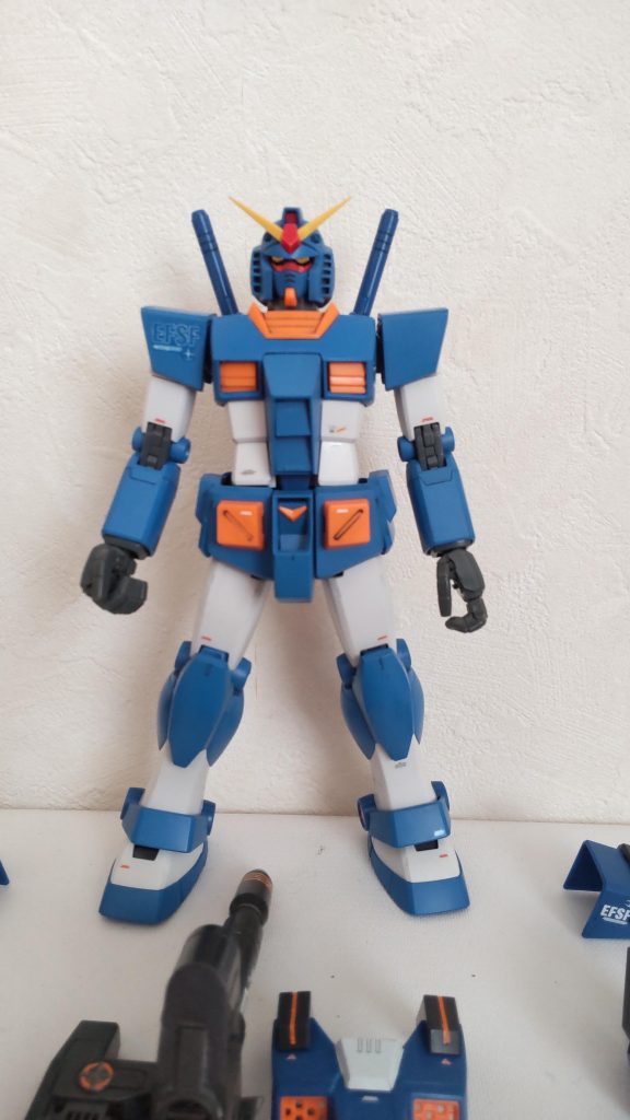 ＭＧ フルアーマーガンダム（ブルーカラーＶｅｒ．）–4枚目/制作者：otohiko0201