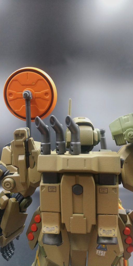 バックパックに排気のダクト追加