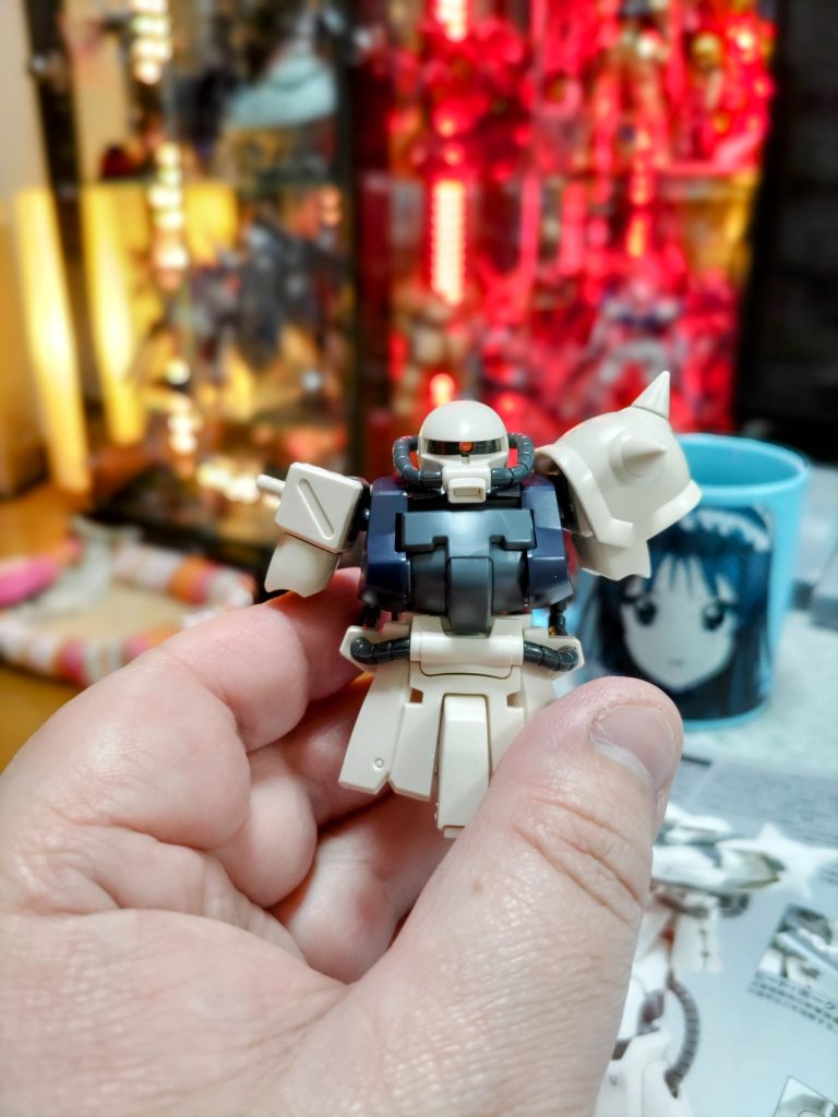 モノアイはHアイズに交換済です(上記の通り、今はVCドームです)。