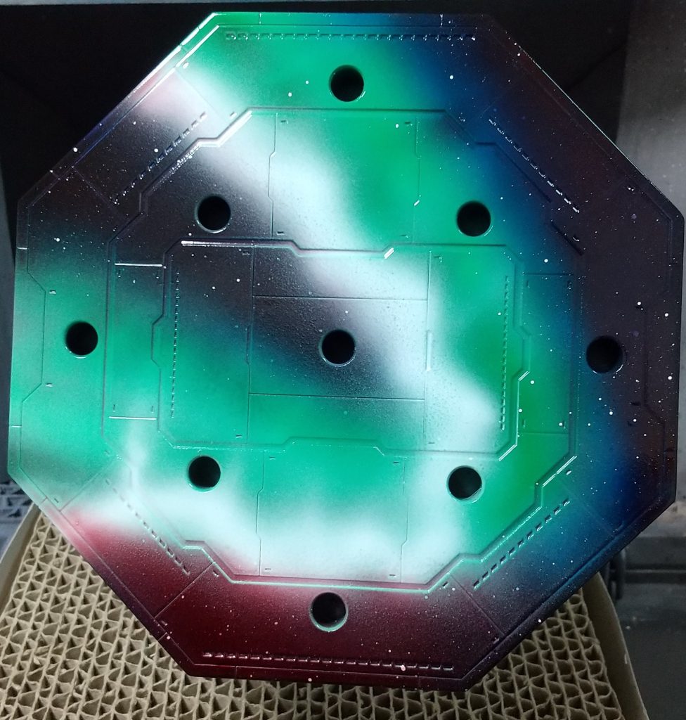 台座はこんな感じに