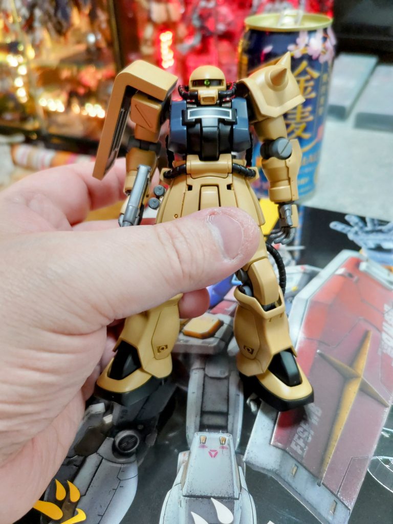 追記)モノアイを緑(Hアイズ)に変更してみました。コレもいいかも？