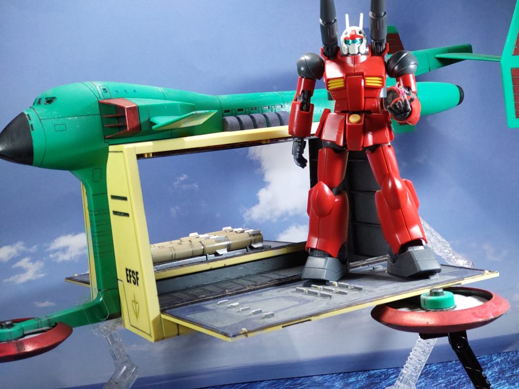 ミハル「ところで、そのガンキャノンはどこにあったんだい？それに、このガンペリーも今は誰が…」カイ「良いんだよ、細かい事は！」