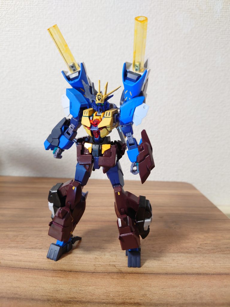 コアガンダムMK2のティターンズカラーに装着しています。カラーリングのイメージは轟雷○です。