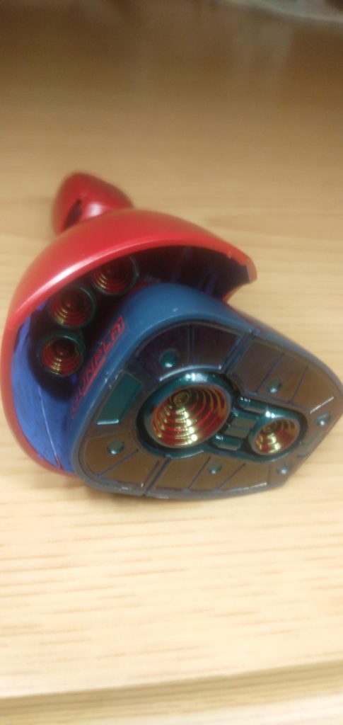 Leg部のバーニアの配色。