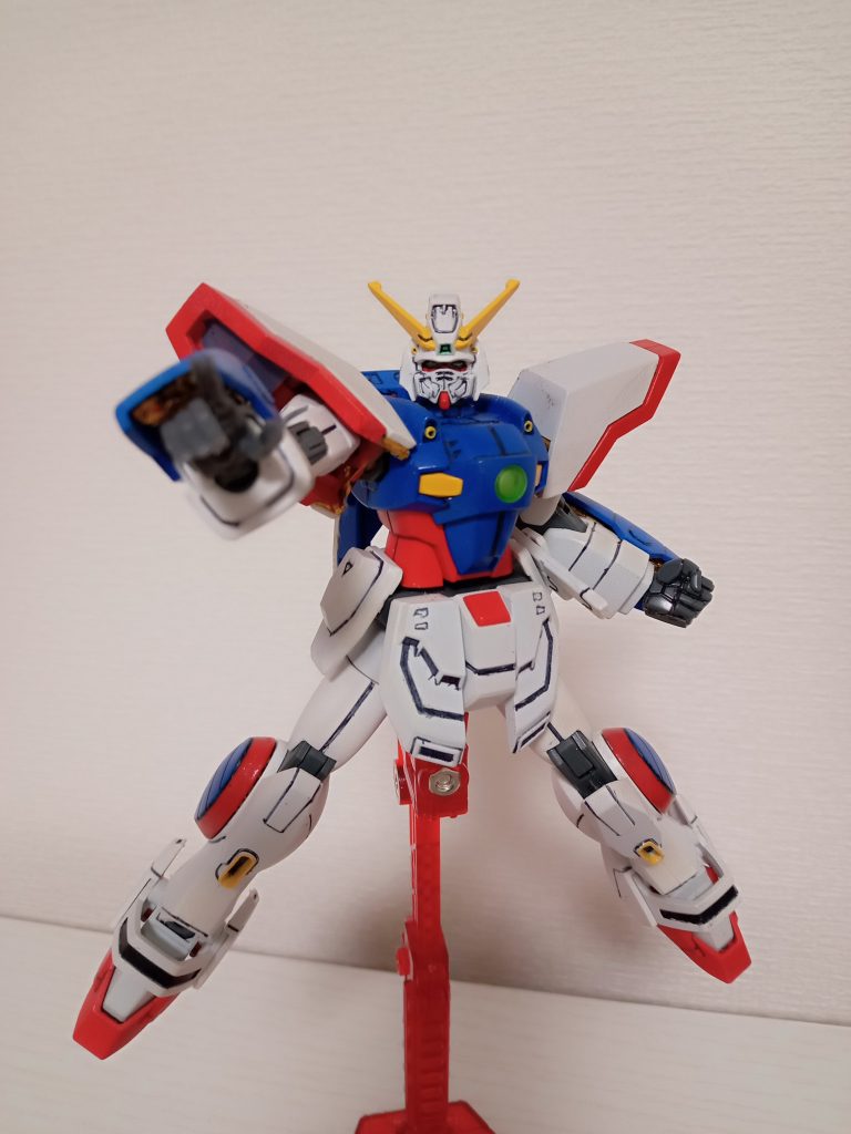 ギアナ高地でデビルガンダムと対峙するシーン