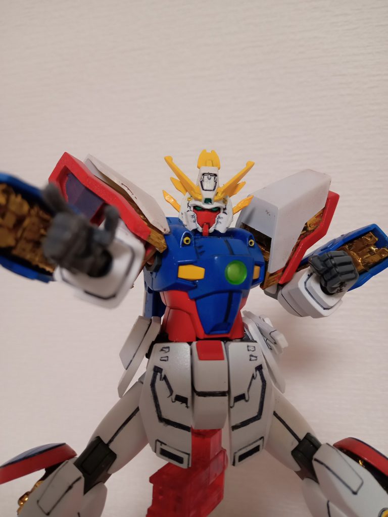 マスターアジアの策にハマり、怒りのスーパーモード発動