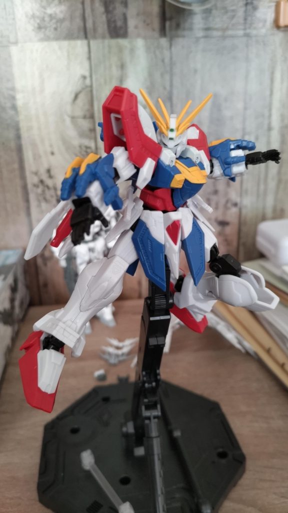 ゴッドガンダム（食玩）–3枚目/制作者：鉄血