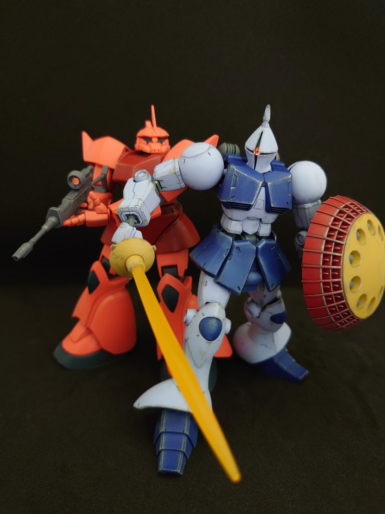 シャアーッ、退けい！