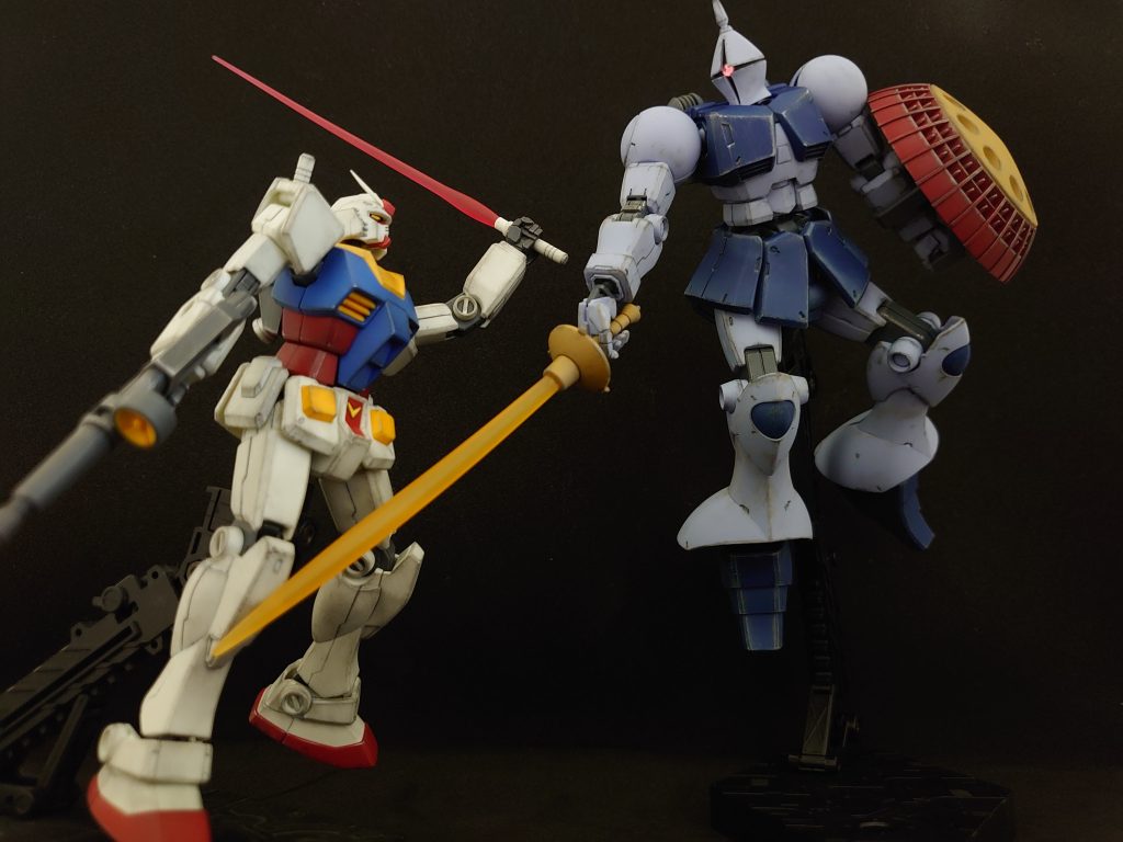 ガンダムとの白兵戦💫