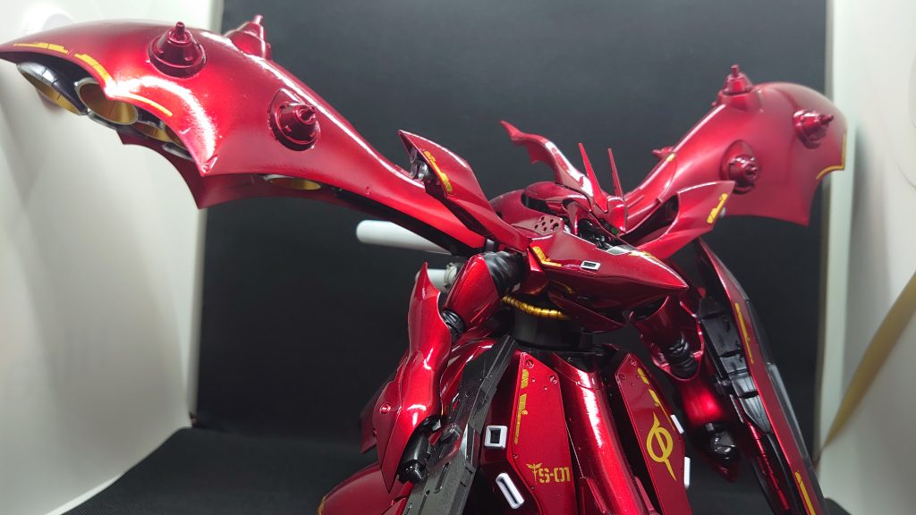 自宅にあるガンプラで最大級の大きさです。