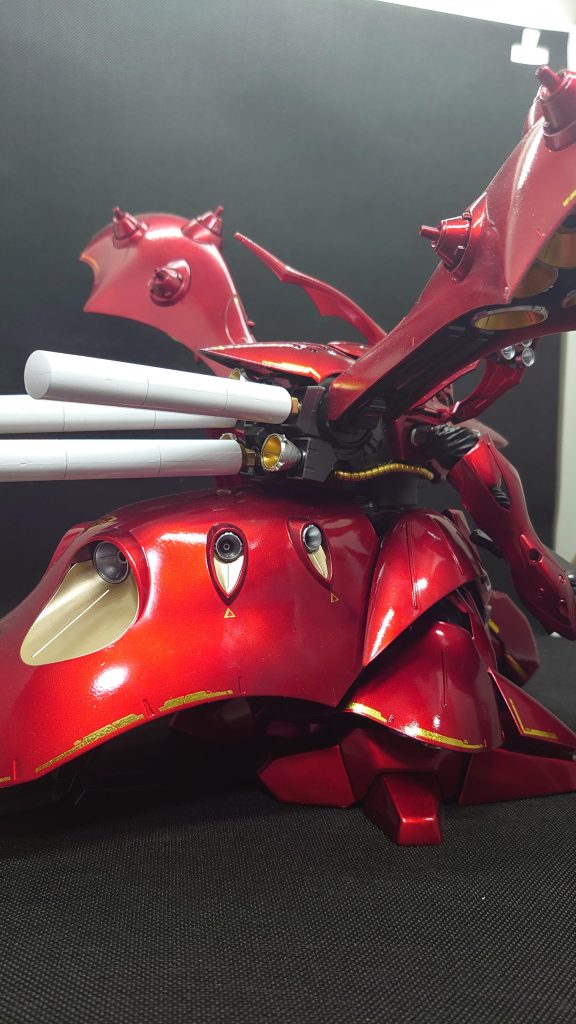 会わせ目がキレイに消えてない気が…。