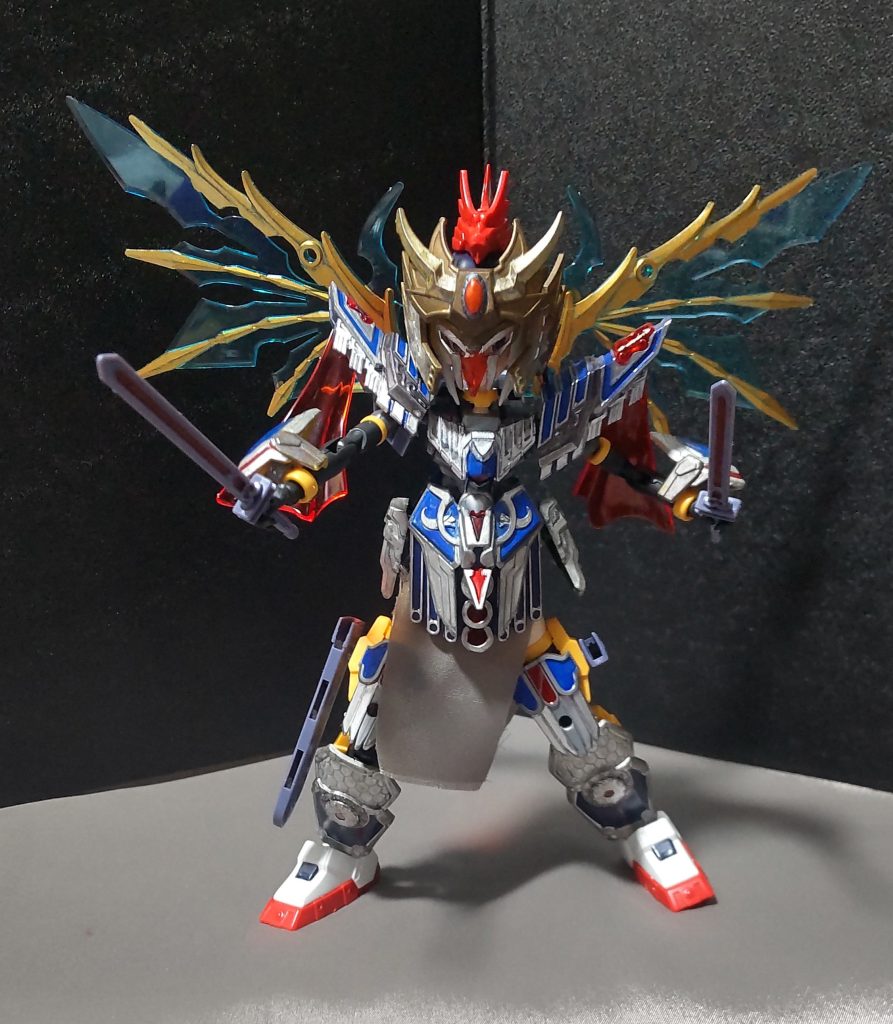 シャイングラスパードラゴンの翼を装着することによりパワーアップ!多分めちゃくちゃ強い。