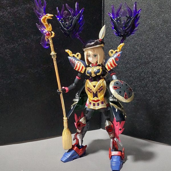 30MSとSDガンダムで作る女魔導師