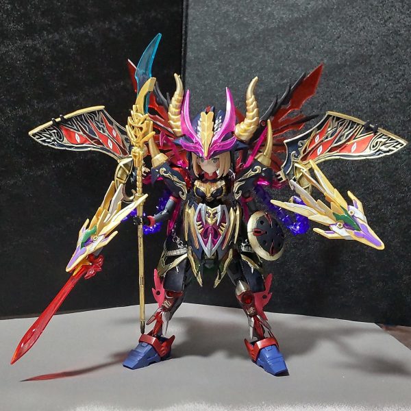 30MSとSDガンダムで作る暗黒魔導師