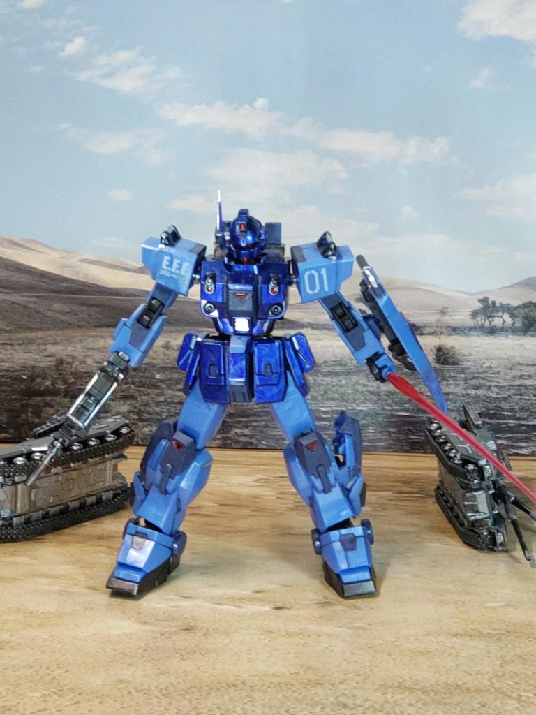 イアン「敵戦車隊沈黙………なんだ、あの機体は?」EXAMシステム………スタンバイ