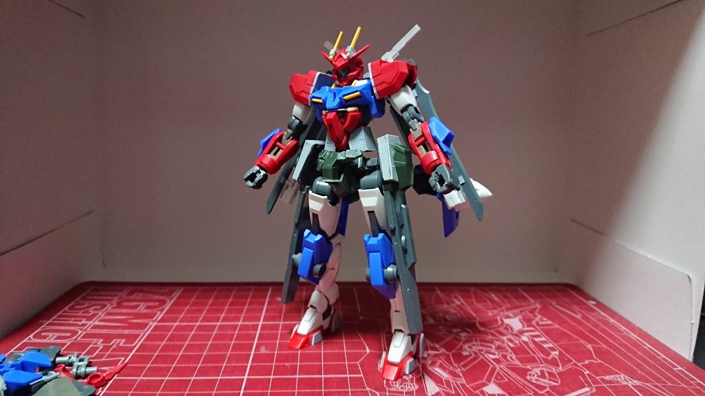 最終決定状態ここからプラ板で各部の修正後にヤスリがけとサフを行いました