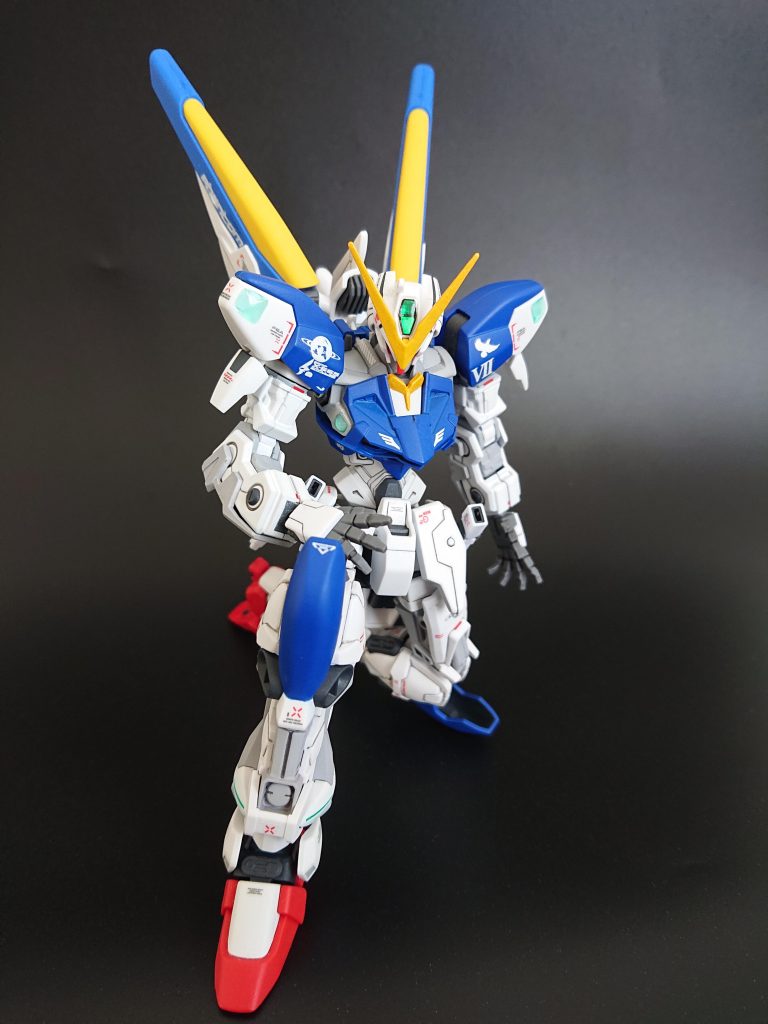 綺麗な膝立ち。