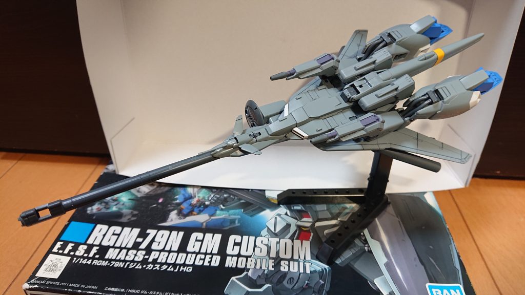 VG翼を後退させて高速飛行な感じの写真です。