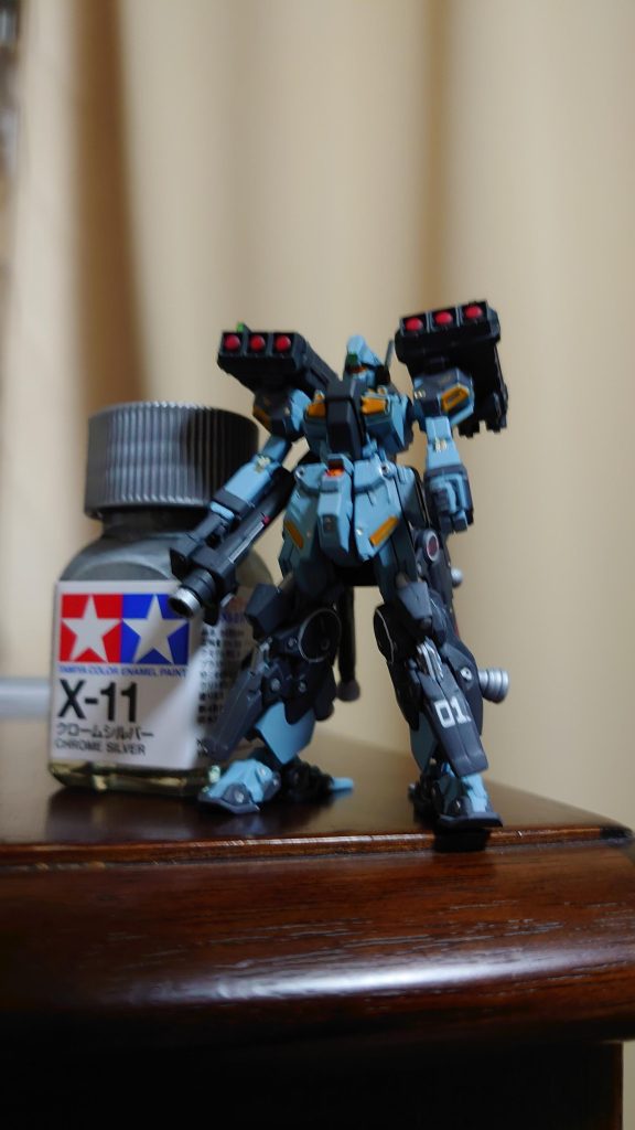 大好きなエナメルクロームシルバーと記念撮影！閲覧ありがとうございました！！少し目を休めたい……w