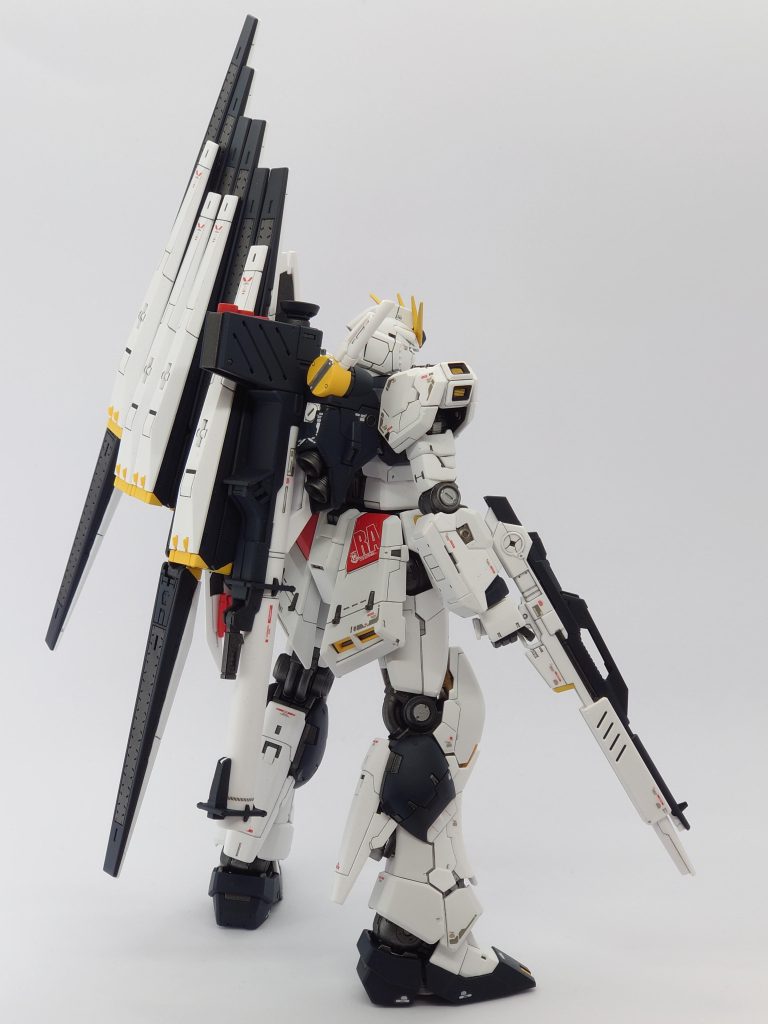 RG 1/144 νガンダム　全塗装–3枚目/制作者：@669lon