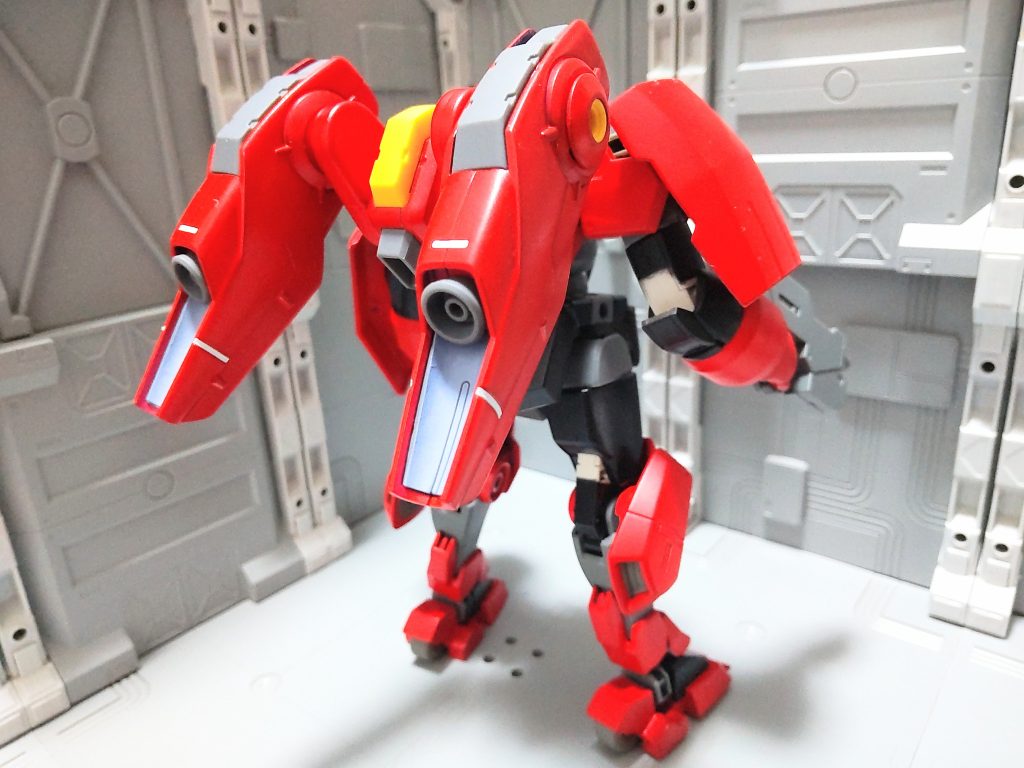 バックショット。羽型ブースターは正義