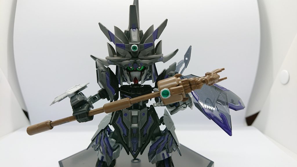 アニメのように再現出来なかったもののオリジナリティを加えて魔法使いのガンダムらしく製作出来ましたまた初めてエアブラシで塗装しましたおかげでアニメのカラーリングに近づかせることが出来ました他にもエアブラシで塗装したSDガンダム機体があるので完成次第投稿します!お楽しみにーー!