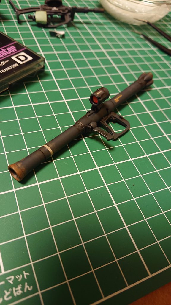 武器やモノアイにクリアパーツを使ってみました