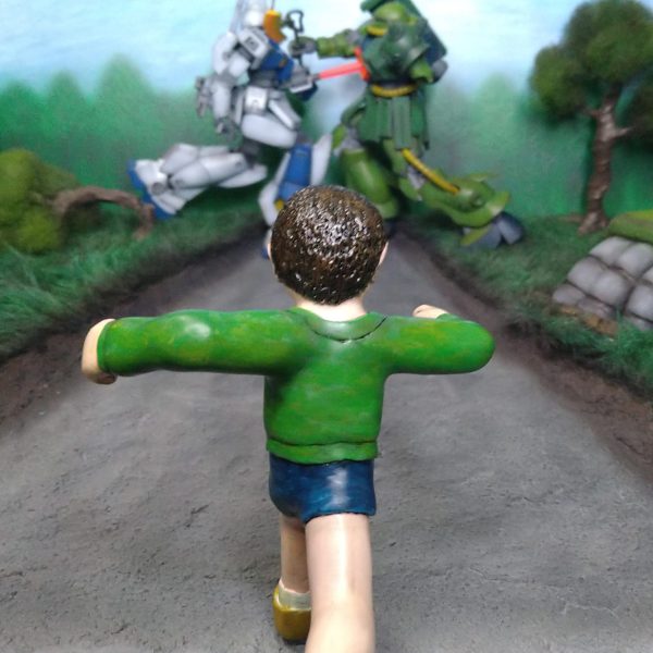 「バーニィー！もう戦わなくていいんだ！」