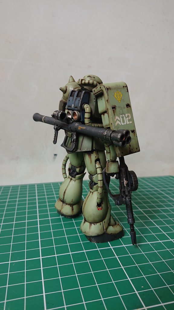 HG ザクⅡ–5枚目/制作者：hiro117