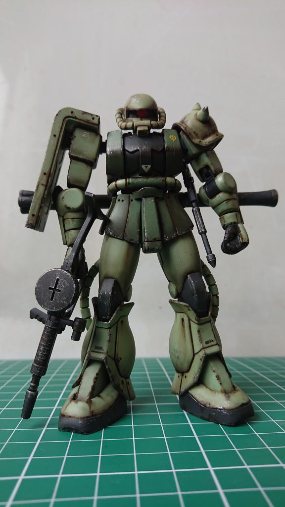 最後にドライブラシいれて、つや消しスプレーで仕上げたら思いの外カッコよくなってくれました😲