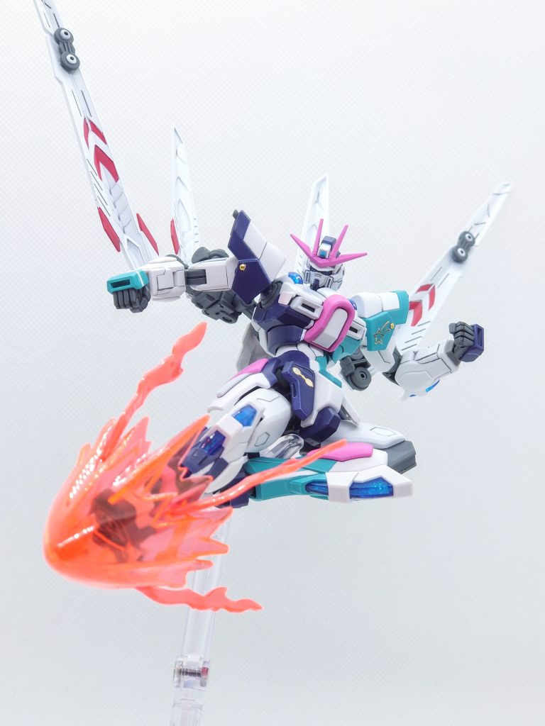 このポージングがしたいがためにビルドバーニングを選んだ部分はあります…w