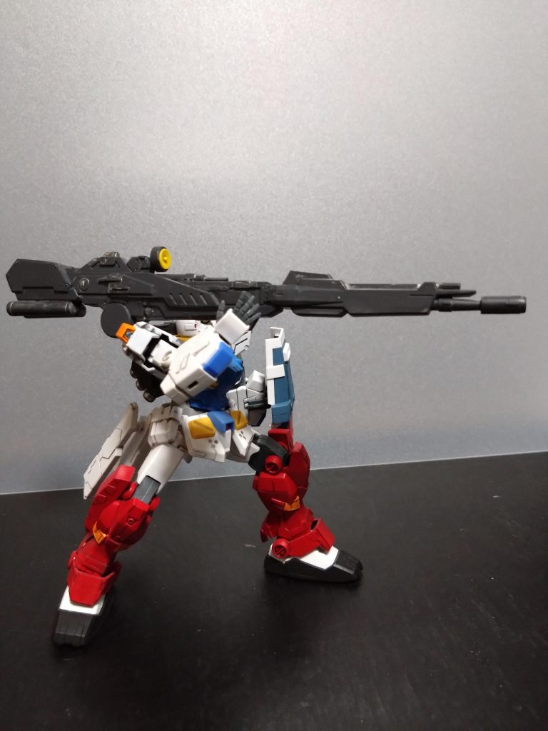 ビームガン外してキャノン構えです。