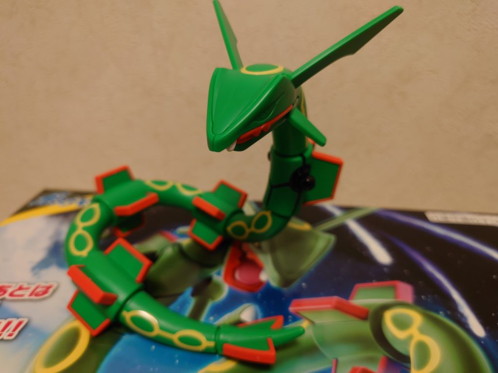 てんくうポケモン「レックウザ」模型屋でコイツに魅入られた時から、私の魔道は始まった…